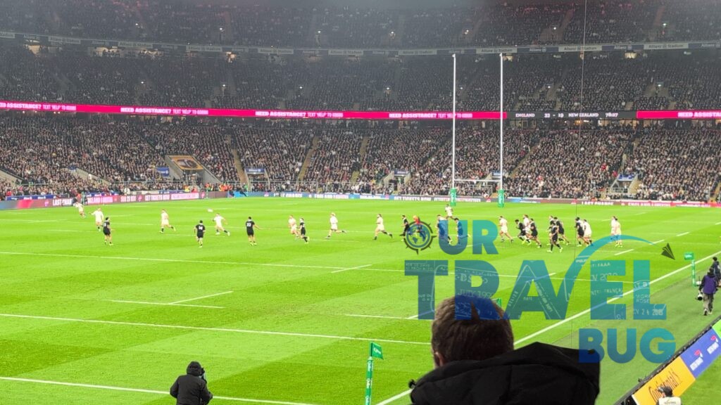 England v New Zealand at Twickenham