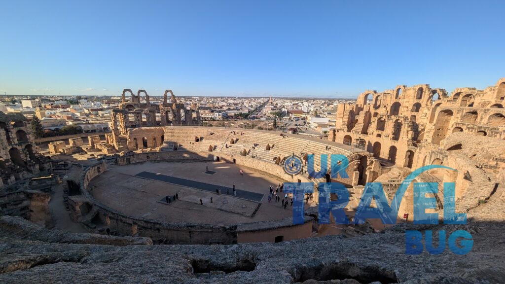 Colosseum - Amphmitheatre in El Jem Tunisia